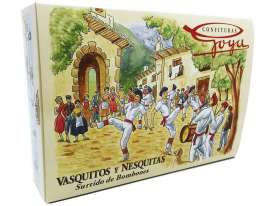 Caja de Vasquitos y Nesquitas. Tamaño Grande.- 960 gr.