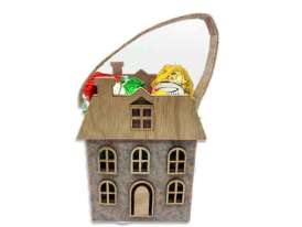 Casa Huevos de Pascua/ Tres tamaños