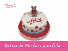 Tartas de Fondant.