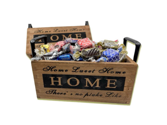 Caja Madera Home/ Surtido de Bombones y Trufas