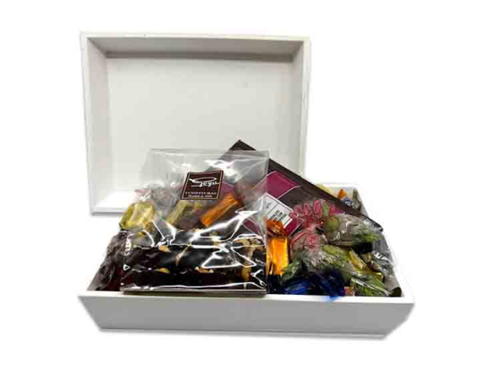 Bandeja Madera Blanca/ Surtido de Especialidades