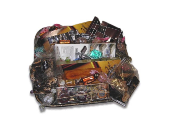 Bandeja cuadrada metal IN003/ Espec. Goya