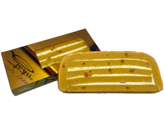 Turrón de Naranja Mantequilla.- Barra de 300gr