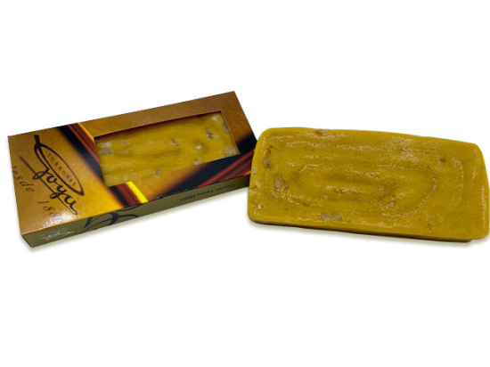 Turrón de Yema Nuez.- Barra de 300gr.