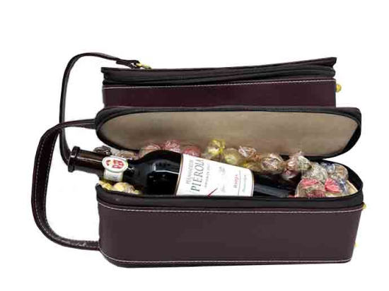 Estuche Botellero Vino /  Bombones y Trufas Goya