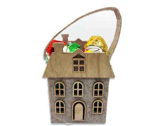 Casa Huevos de Pascua/ Tres tamaños