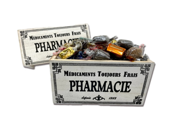 Caja Pharmacie/ Surtido de Trufas y Bombones