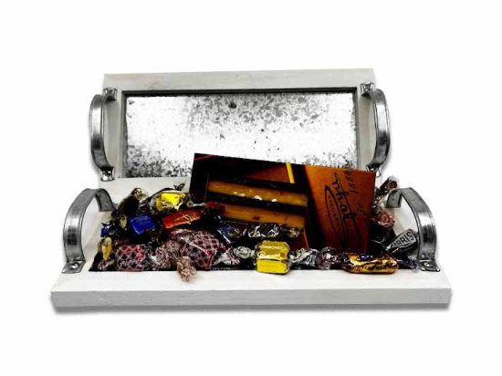 Bandeja Zinc Pequeña/ Espec. y Turrón